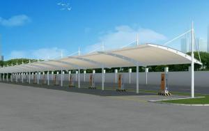 萝北县膜结构停车棚