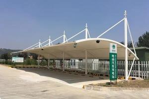 萝北县膜结构停车棚